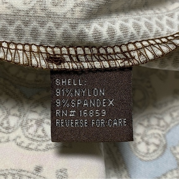 J. McLaughlin Dress Women’s Size Large Mandala design Sophia Dress 3/4 Sleeve - Picture 12 of 14